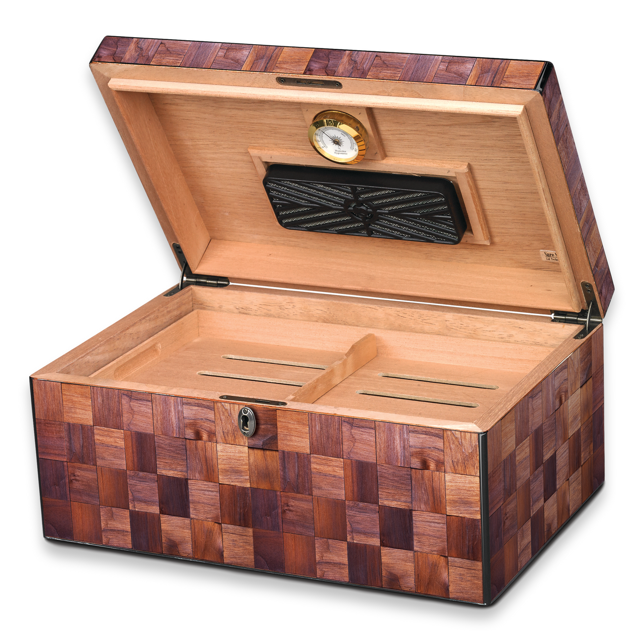 Humidor Supreme Napa 100-Cigar Desktop Humidor