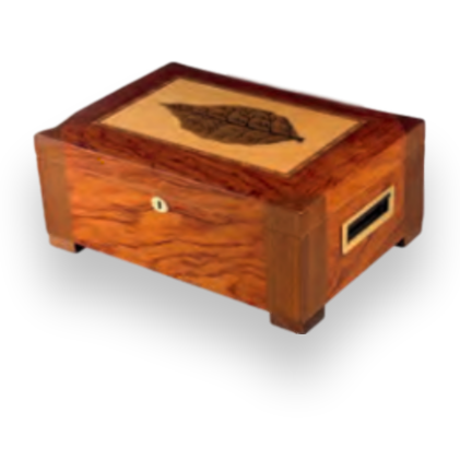 Humidor Supreme Santa Barbera 150-Cigar Desktop Humidor - Exterior Front