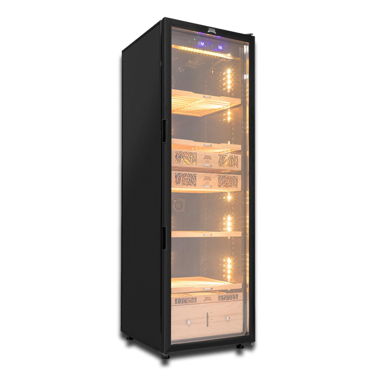 Humidor Supreme Temperature and Humidity Controlled 2,500-Cigar Electr ...