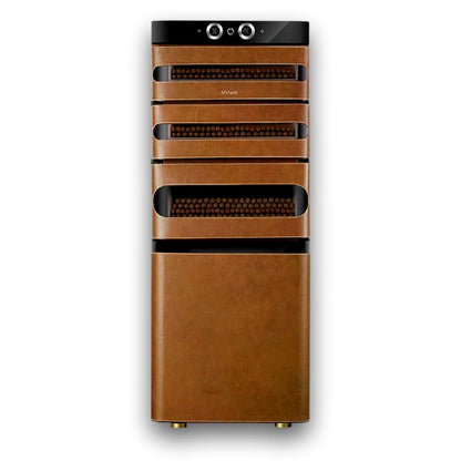 Afidano L5 Leather Series 1200-Cigar Electric Humidor - Front SIde