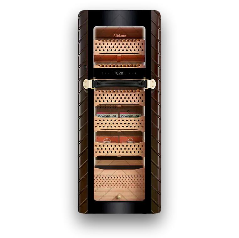 Afidano C5 Art Series 1200 Cigar Electric Humidor - Front Side