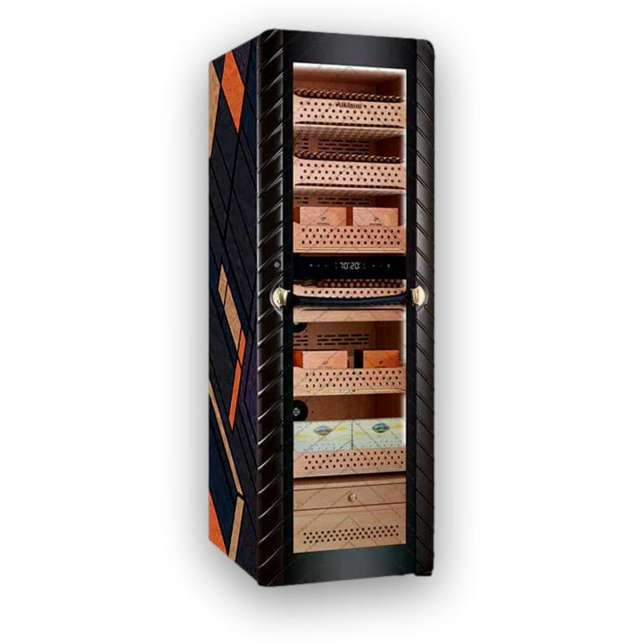 Afidano C8 Art Series 2200 Cigar Electric Humidor - Main Image