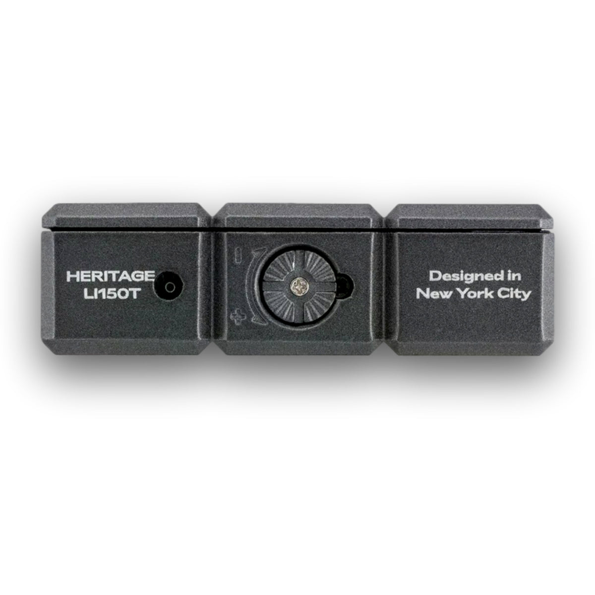 Colibri Heritage Pocket Double Torch Flame Cigar Lighter - Bottom View