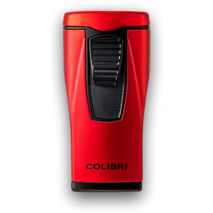 Colibri Monaco Triple Jet Flame Cigar Lighter  - Main Image Red