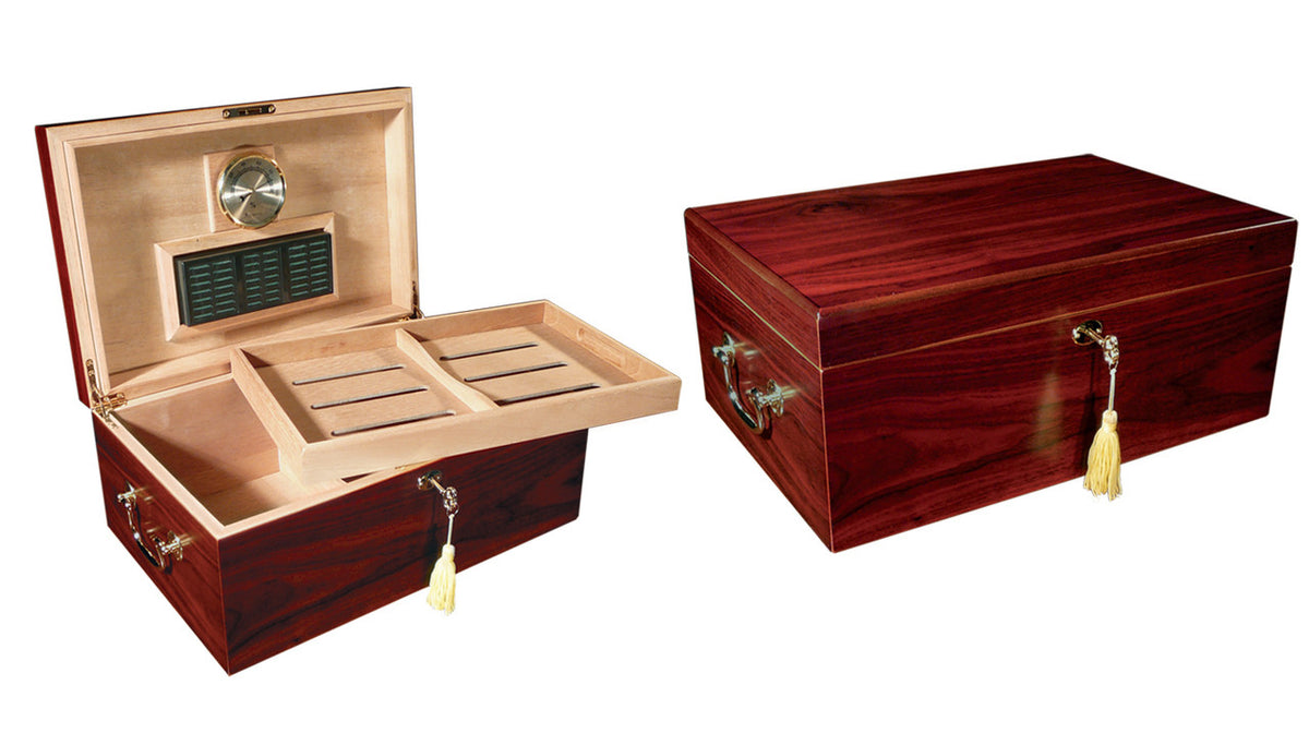 Prestige Import Group MonteCarlo 120-Cigar Humidor - Interior and Exterior