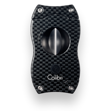 Colibri Carbon Fiber V-Cut Cigar Cutter Exterior