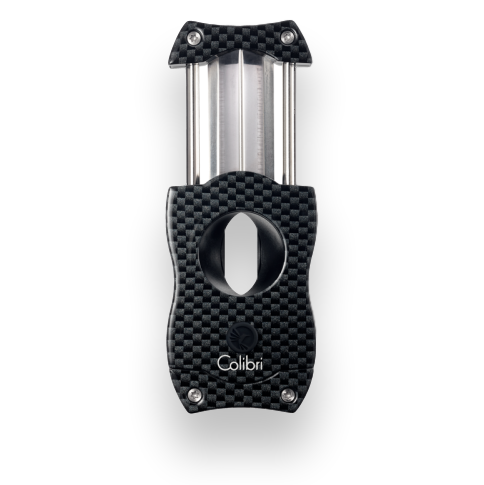 Colibri Carbon Fiber V-Cut Cigar Cutter Interior