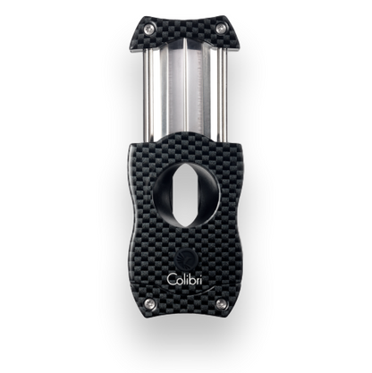Colibri Carbon Fiber V-Cut Cigar Cutter Interior