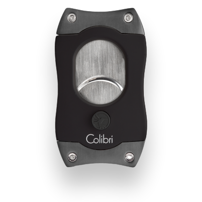 Colibri Easy-Cut S-Cut Guillotine Double-Blade Cigar Cutter Exterior Front
