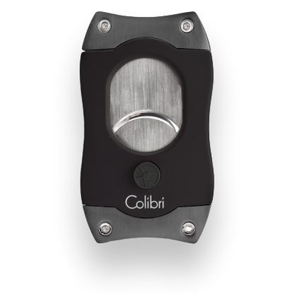 Colibri Easy-Cut S-Cut Guillotine Double-Blade Cigar Cutter Exterior Front
