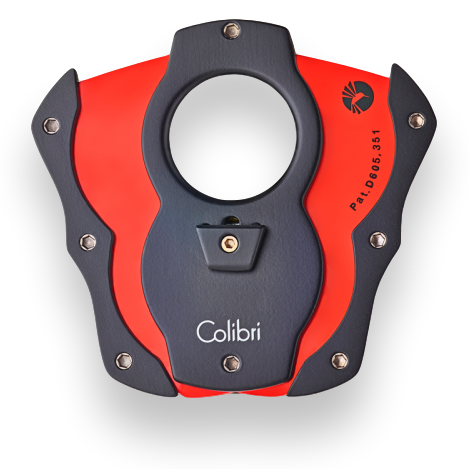 Colibri Cut Color-Coated Guillotine Double-Blade Cigar Cutter Interior