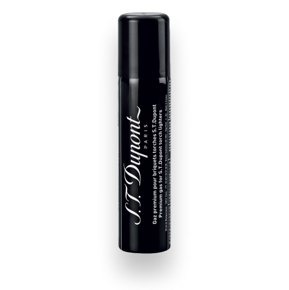 S.T. Dupont Black 72ml Premium Butane Cigar Lighter Fuel Refill - single can