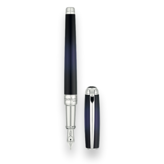 S.T. Dupont Fountain Pen - New Line D Sunburst Atelier Medium