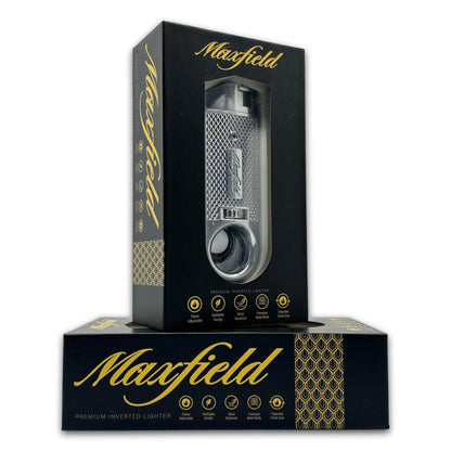 Torch Flame Cigar Lighter and Ashtray Gift Set