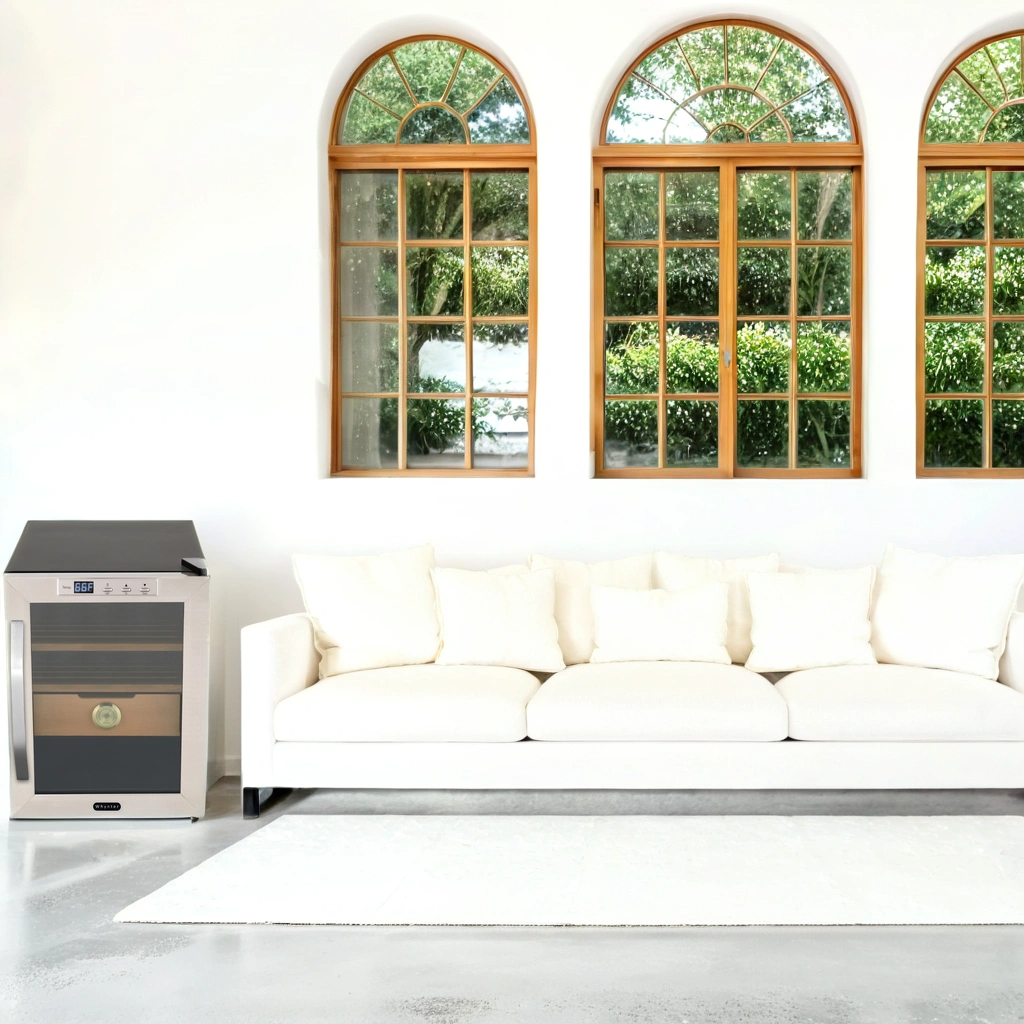 Whynter CHC-120S Stainless Steel 250-Cigar Cooler Humidor 1.2 cu. ft.