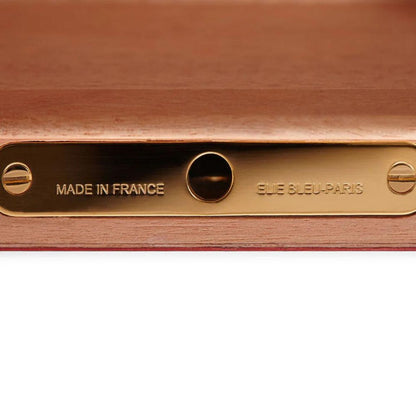 Elie Bleu Padouk Classic Wood 110-Cigar Desktop Humidor - Brand Template Details