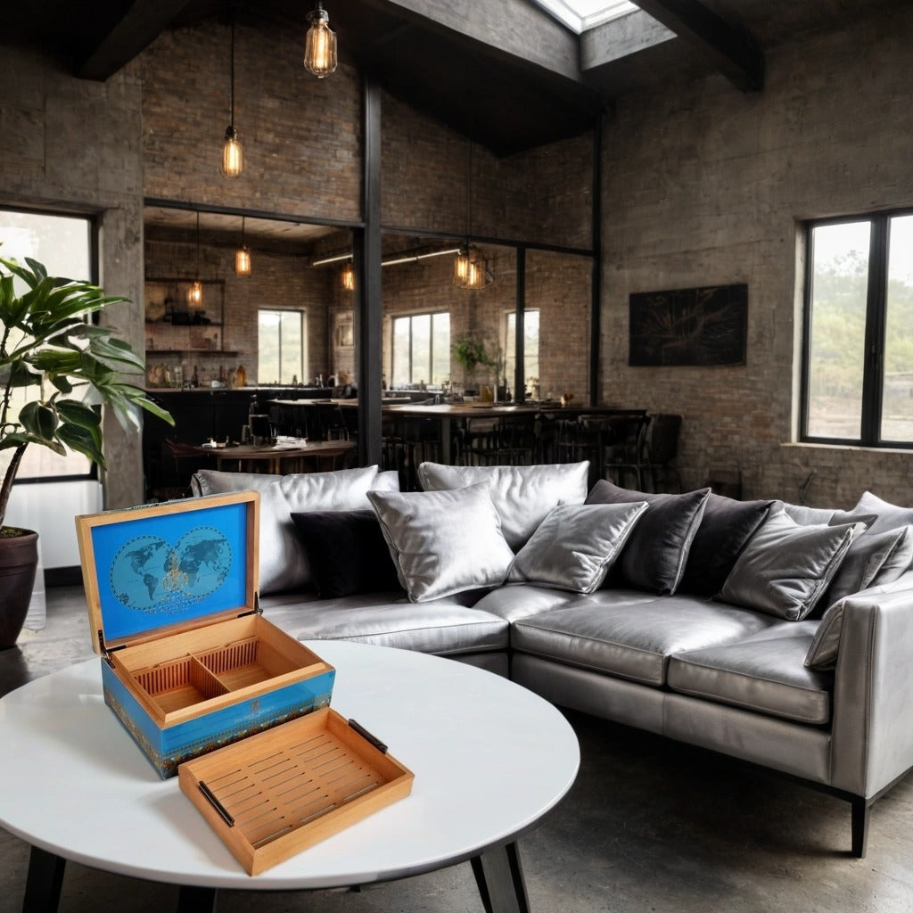 OpusX Society 2024 Global Collection Humidor - Lifestyle Image