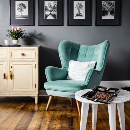 OpusX Society Black Series Collection  Ashtray - Lifestyle