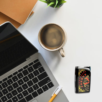 OpusX Society J30 Black Series Torch Flame Single Jet Cigar Lighter - Flatlay Image