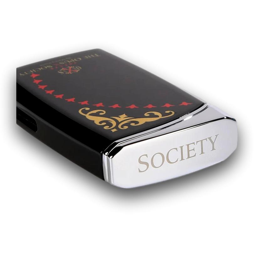 OpusX Society J30 Black Series Torch Flame Single Jet Cigar Lighter - Top Image