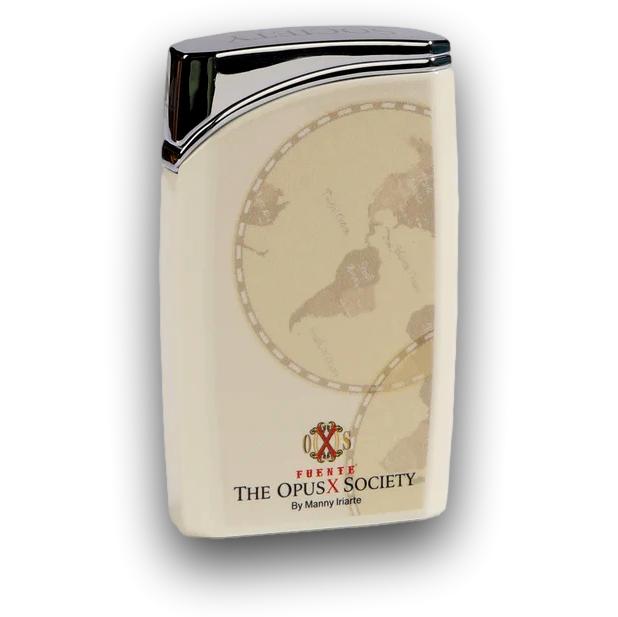 OpusX Society J30 Global Torch Flame Single Jet Cigar Lighter - Back