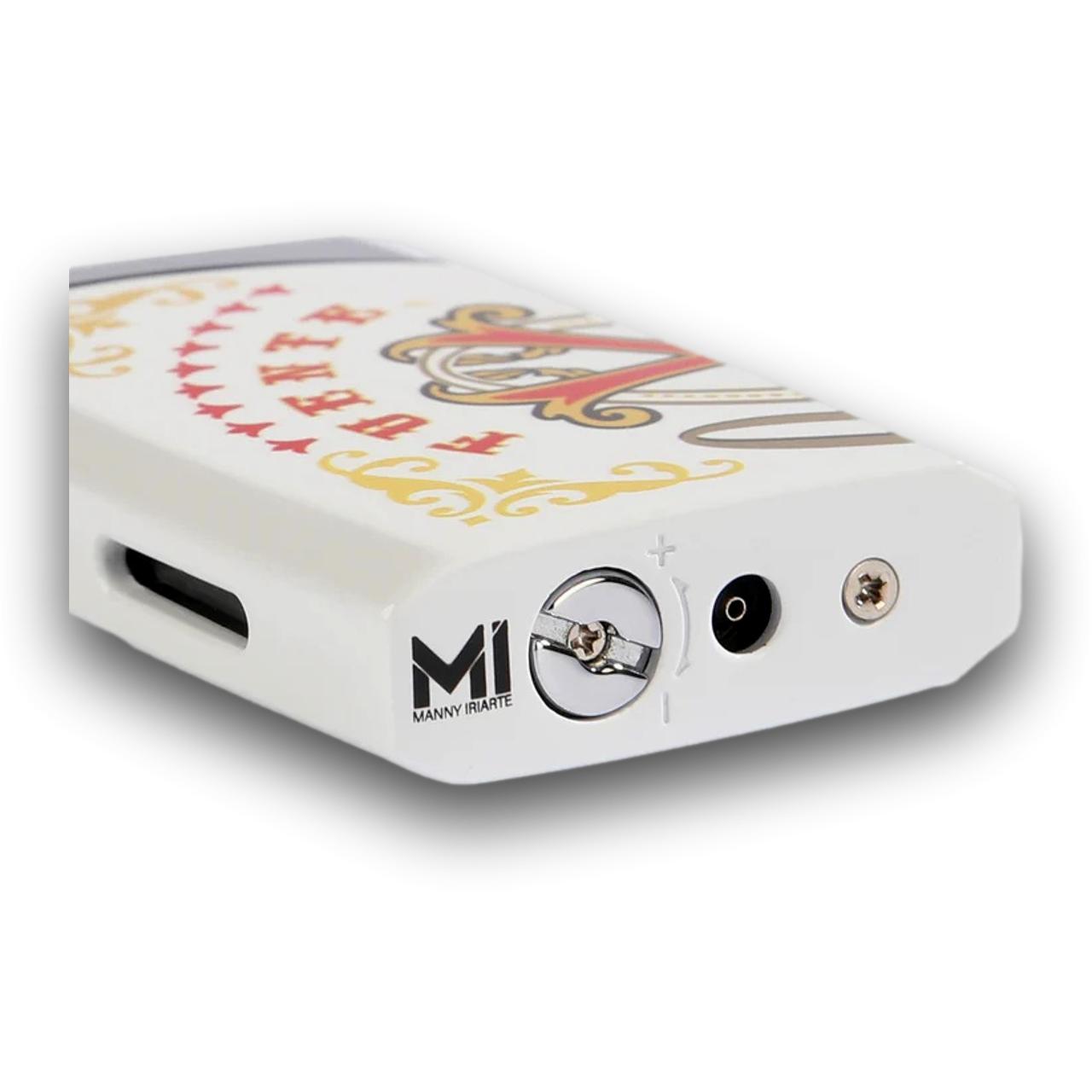 OpusX Society J30 White Series Torch Flame Single Jet Cigar Lighter - Bottom