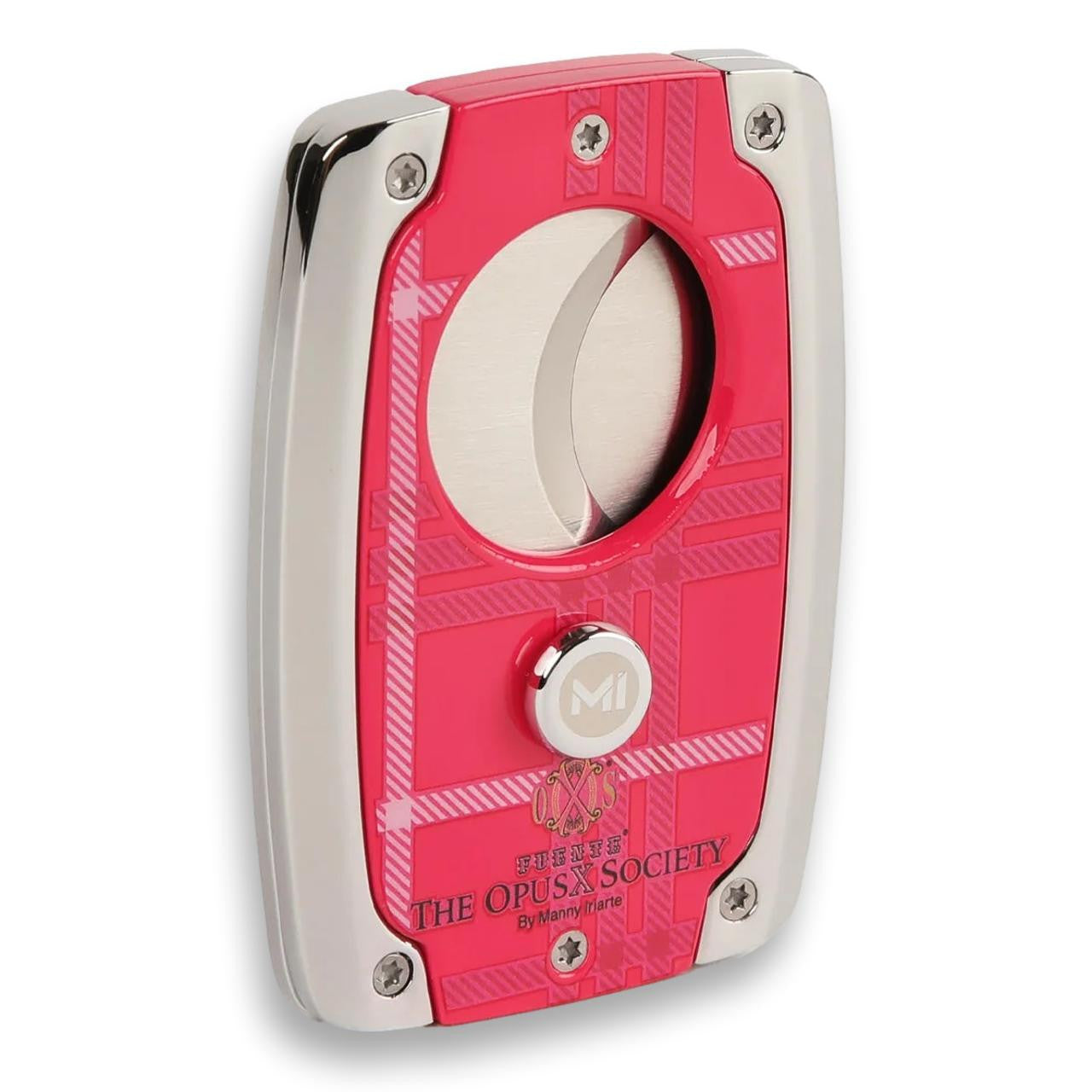 OpusX Society Rose C30 Double Blade Cigar Cutter - Main Image - Front Side