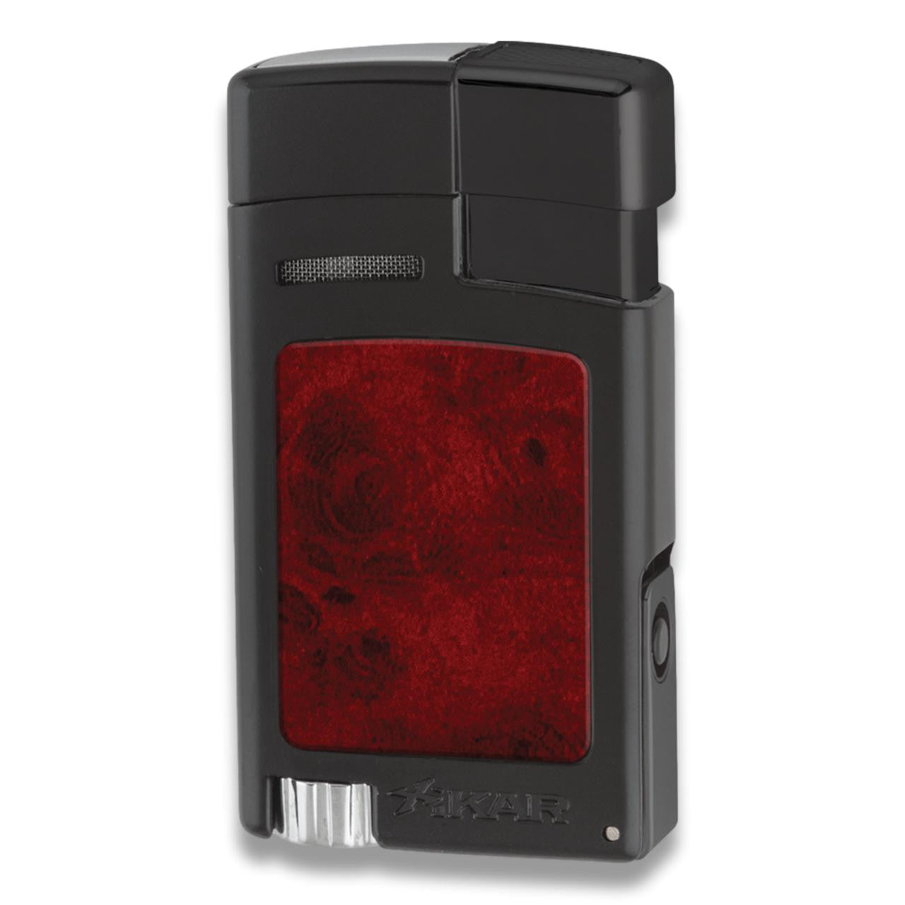 Xikar Forte Hybrid Soft Flame and Single Torch Jet Cigar Lighters - Front