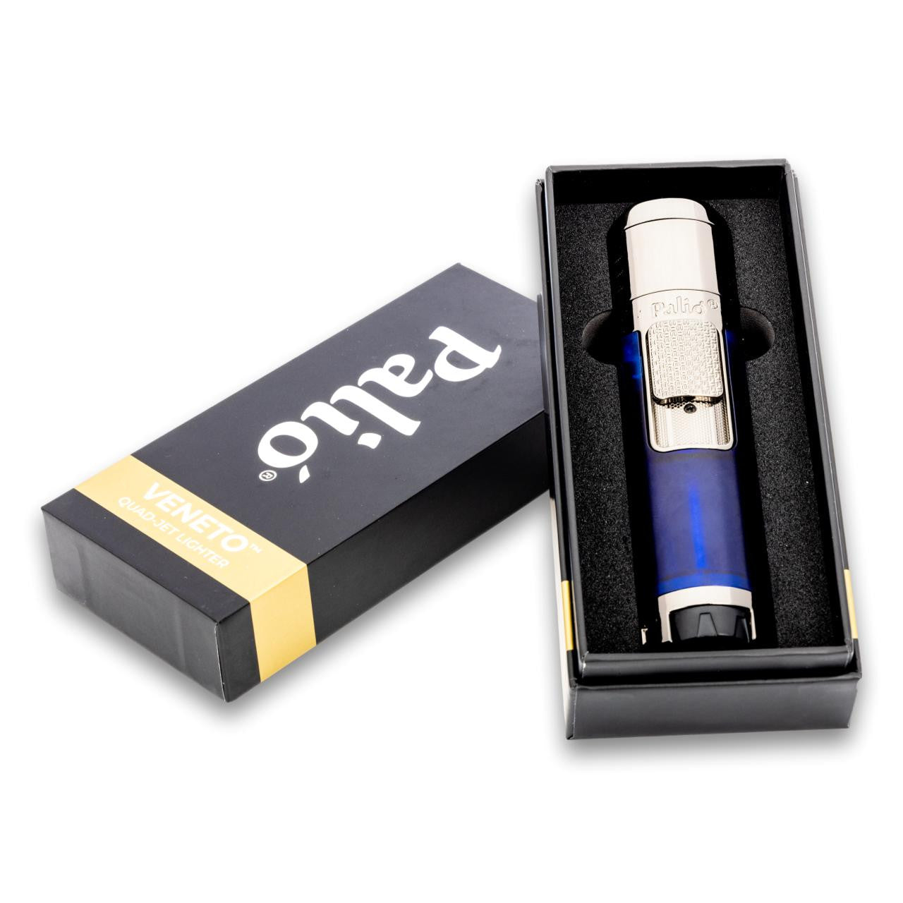 Palio Veneto Torch Flame Quad Jet Cigar Lighters – Northwoods Humidors