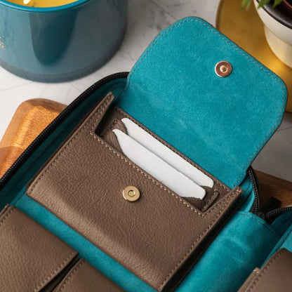 Peter James Alcantara Leather 7-Finger Soft Cigar Cases