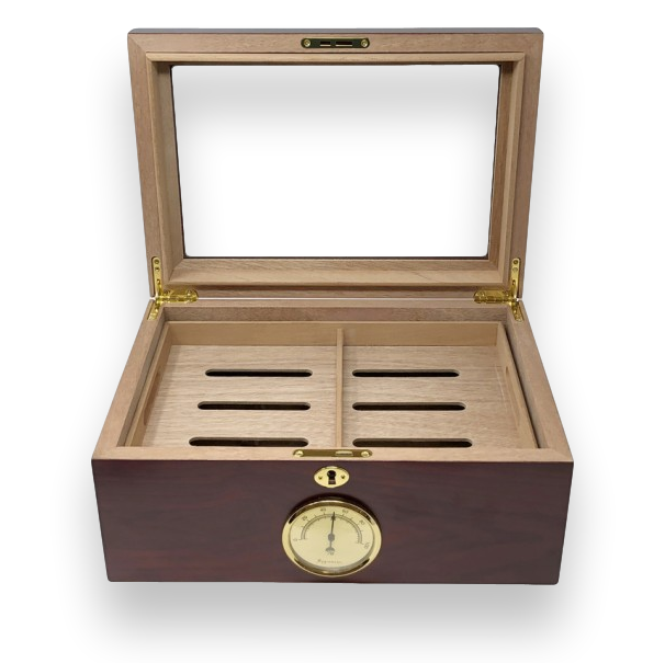 Prestige Berkeley 100-Cigar Desktop Humidor  - Interior Front