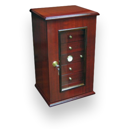 Prestige Charleston 150-Cigar Desktop Humidor  - Exterior Front