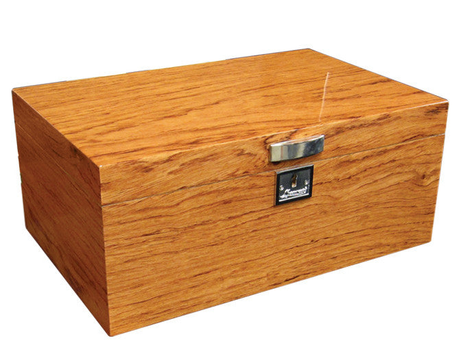 Prestige Import Group Princeton Bubinga 130-Cigar Humidor - Exterior