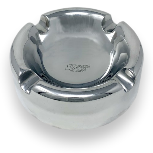 Prestige Lexington "Smokin Ash" Metal 4-Cigar Ashtray  - Exterior Front