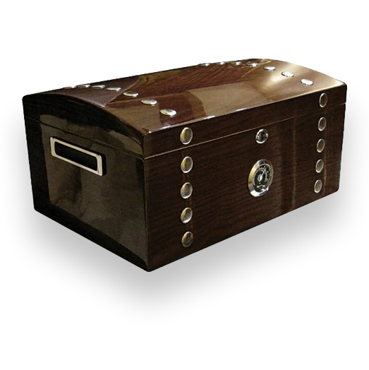 Prestige Montgomery 150-Cigar Desktop Humidor  - Exterior Front