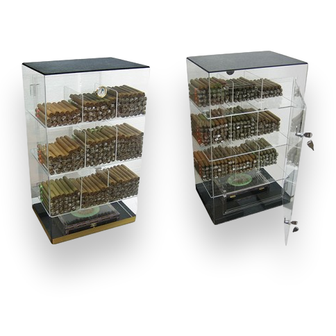 Prestige Roosevelt 250-Cigar Acrylic Humidor
