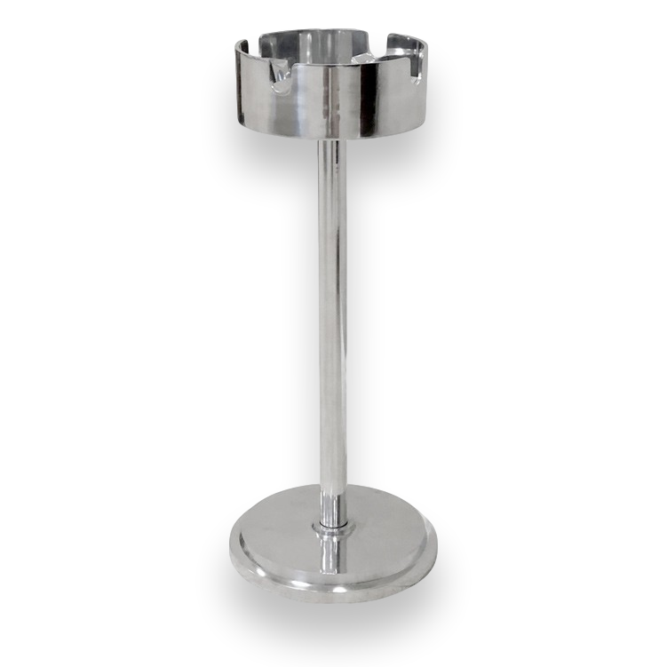 Prestige 'Smokin' Ash' Metal 4-Cigar Standing Ashtray - Baltimore - Exterior Front