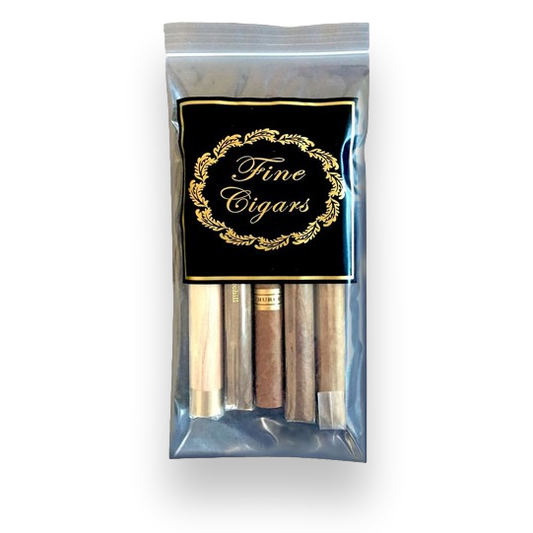 Prestige Ziplock Cigar Bags - Box of 500 - Exterior Front