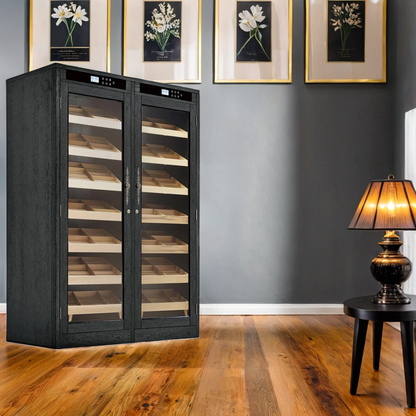 Prestige Reagan Lite 4,000-Cigar Electric Humidor - Lifestyle