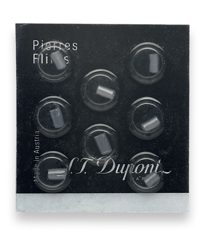 S.T. Dupont Black Lighter Flint - 8-Pack  - Exterior Front