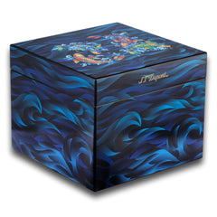 S.T. Dupont Koi Fish Cube Desktop Humidor