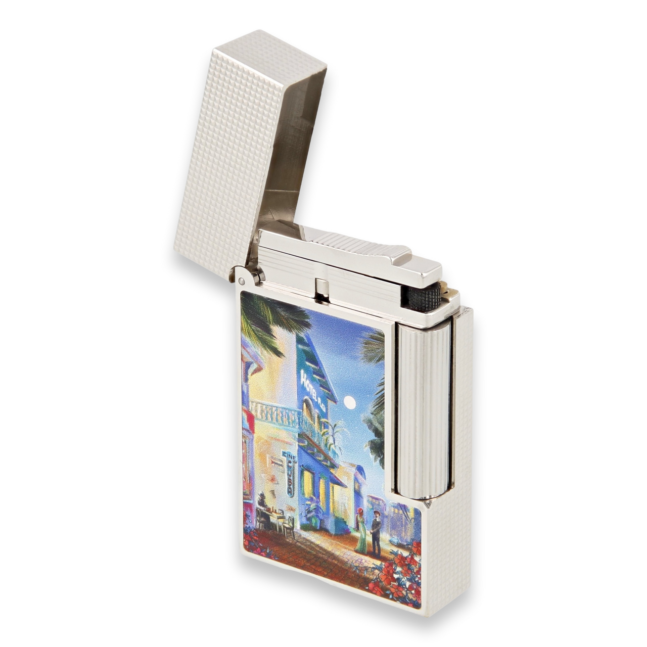 S.T. Dupont Ligne 2 Cigar Lighter - Cling Animation Series - Cuba - Interior Side