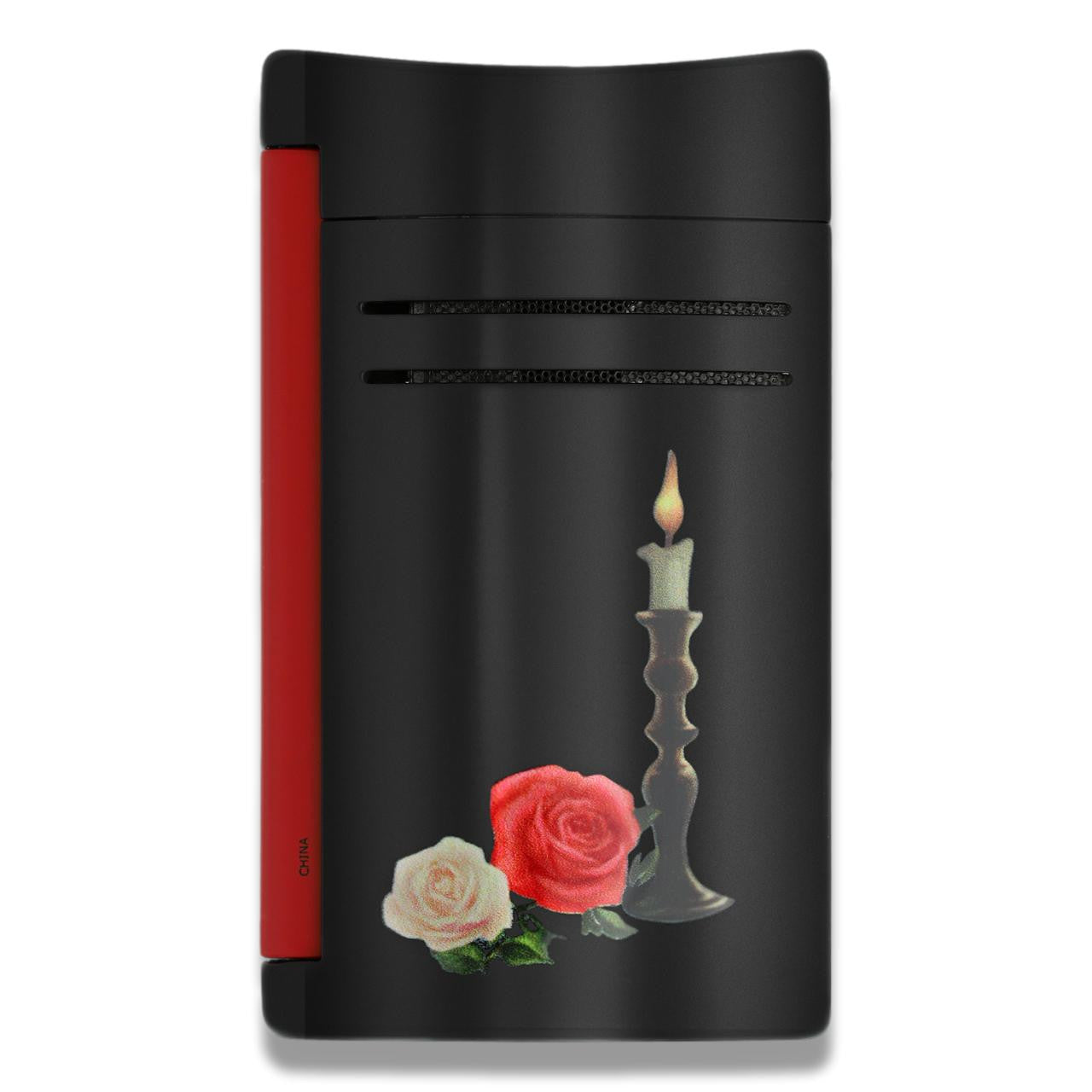 S.T. Dupont Memento Mori Maxijet Torch Flame Single Jet Cigar Lighter  - Back