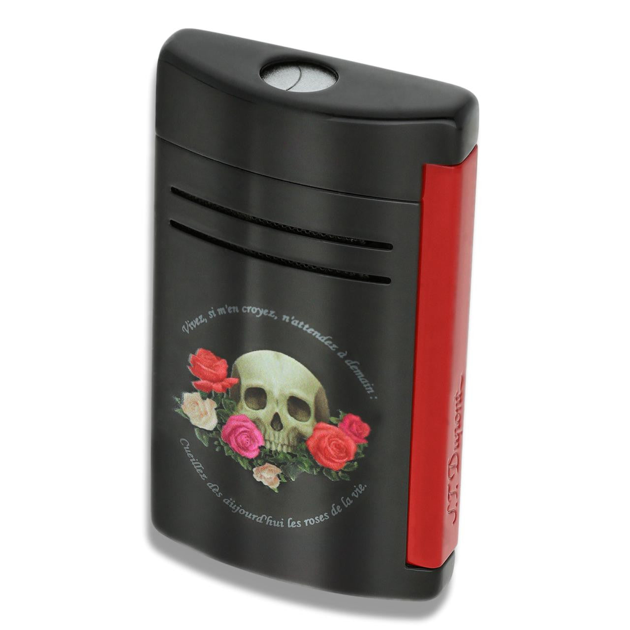 S.T. Dupont Memento Mori Maxijet Torch Flame Single Jet Cigar Lighter  - Main Image