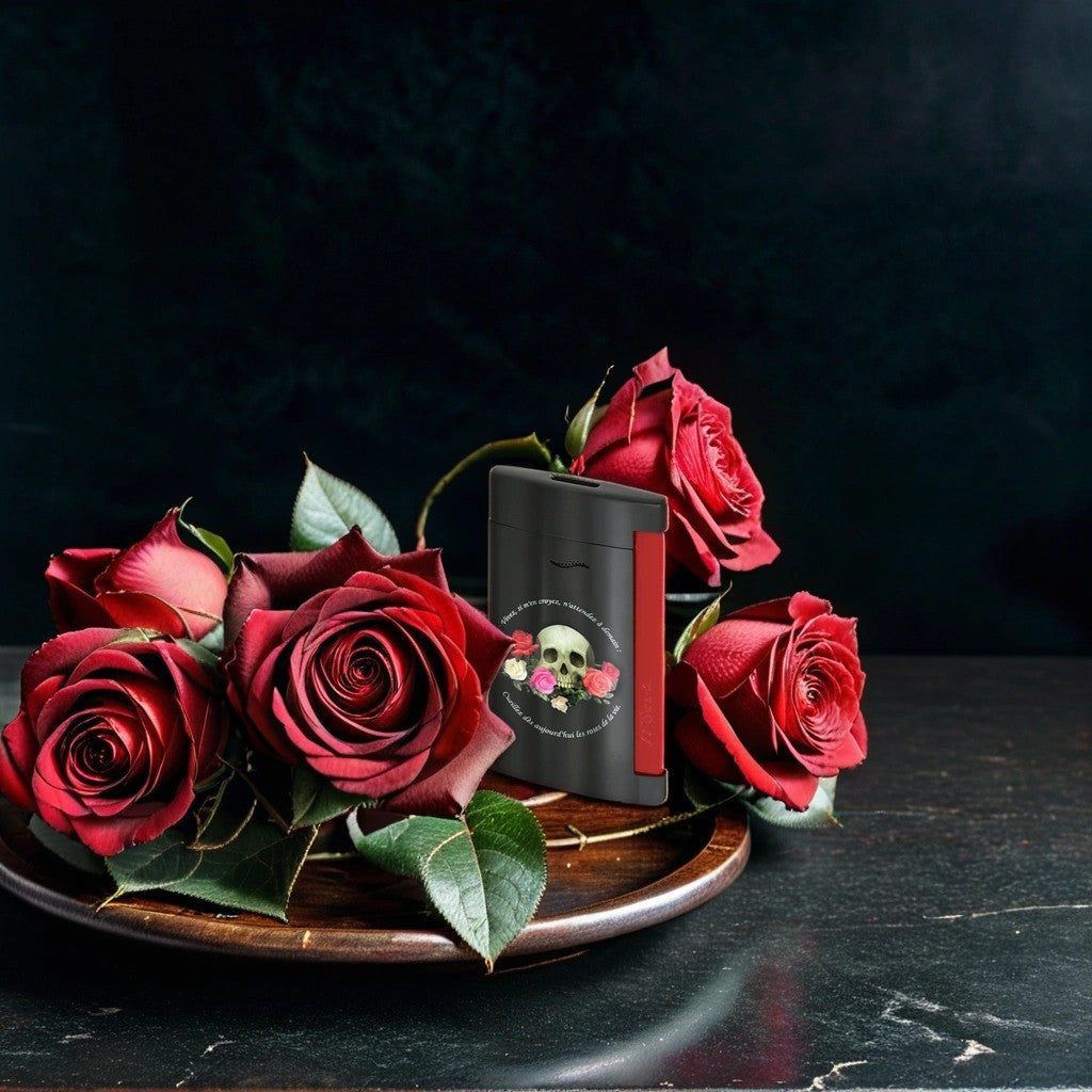 S.T. Dupont Memento Mori Slim 7 Torch Flame Single Jet Cigar Lighter  - Lifestyle
