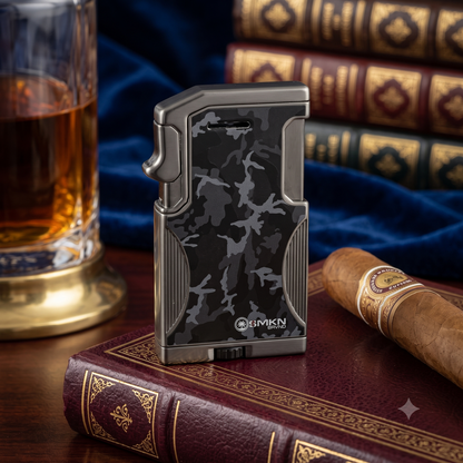 SMKN DoS Soft Flame and Jet Flame Cigar Lighter -Lifestyle Image