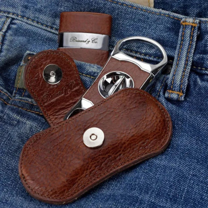 Brizard & Co V Cutter Antique Saddle V-Cut Cigar Cutter - Collection 6
