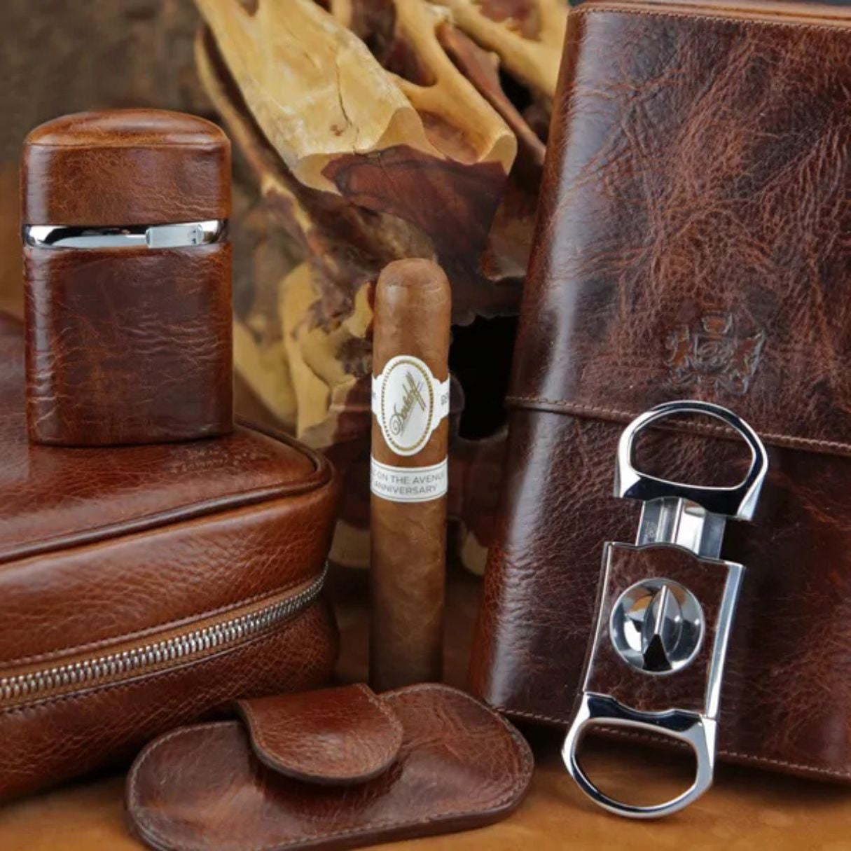 Brizard & Co V Cutter Antique Saddle V-Cut Cigar Cutter - Collection 3