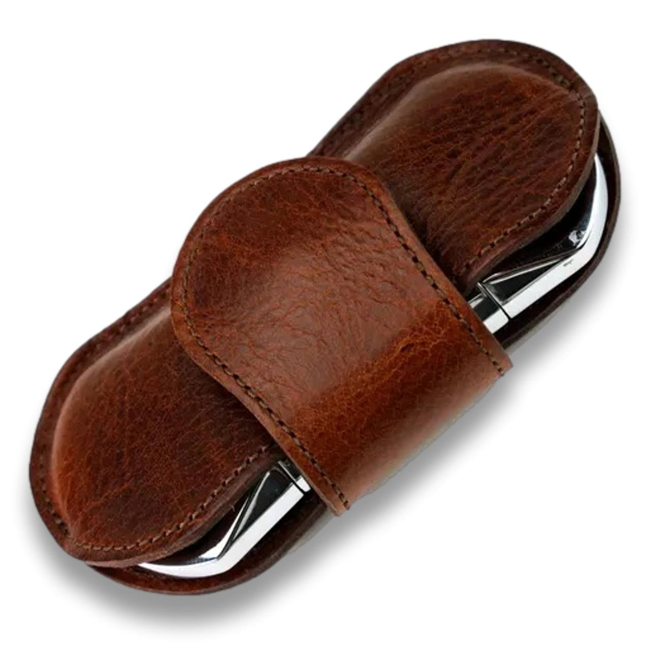 Brizard & Co V Cutter Antique Saddle V-Cut Cigar Cutter - Cover
