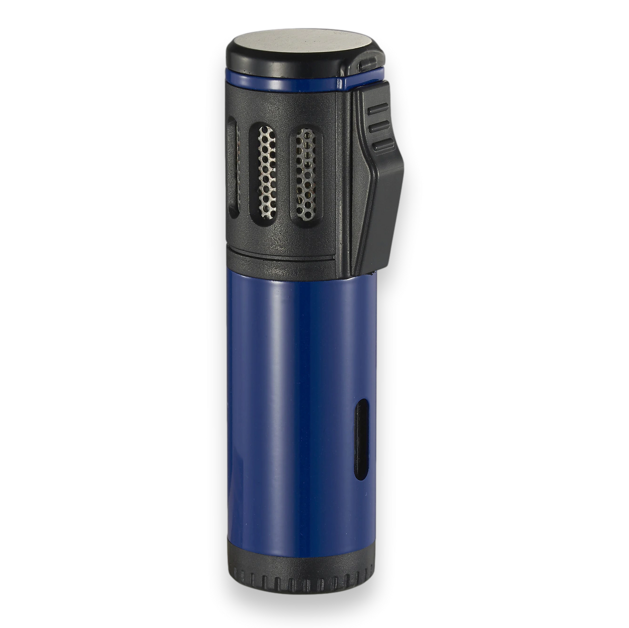 Visol Artemis Torch Flame Triple Jet Cigar Lighter - Blue - Exterior Front